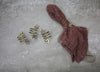 Star Brass Napkin Rings - Set of Four